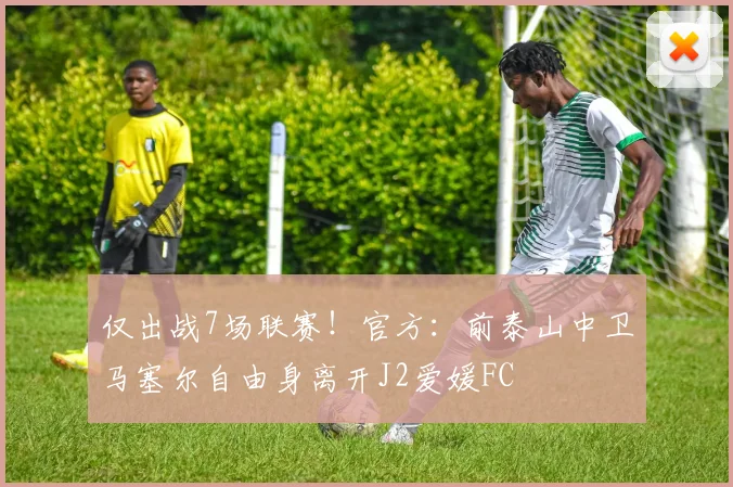 仅出战7场联赛！官方：前泰山中卫马塞尔自由身离开J2爱媛FC